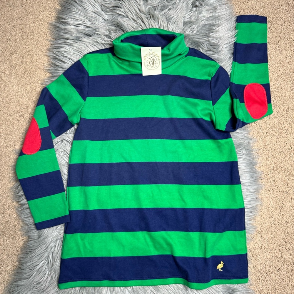 THE BEAUFORT BONNET COMPANY GREEN STRIPED SHIRT | NWT |